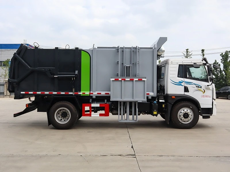 FAW 17m³ Animal Waste Side Loader Truck price