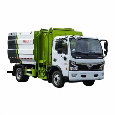Dongfeng 7m³ zijlader vuilniswagen